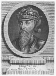 Edward III, King of England (engraving) | Obraz na stenu