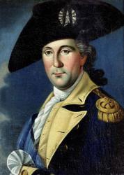 George Washington (1732-99) (oil on canvas) | Obraz na stenu