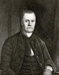 Roger Sherman, engraved by Simeon Smith Jocelyn (1799-1879) (engraving) | Obraz na stenu