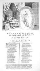 Ayliffe's Ghost: Or the Fox Stinks Worse than Ever, by Charles Alexander Churchill (1731-64) (engraving) (b/w photo) | Obraz na stenu