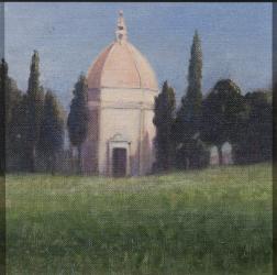 Baptistry, Tavarnelle, 2012 (acrylic on canvas) | Obraz na stenu