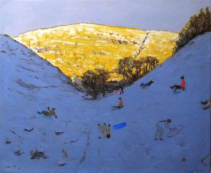 Sun and Snow, 2007 (oil on canvas) | Obraz na stenu