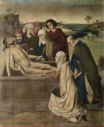 Entombment, c.1450-60 (tempera on linen) | Obraz na stenu