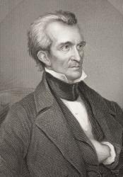 James Knox Polk, from 'Gallery of Historical Portraits', published c.1880 (litho) | Obraz na stenu