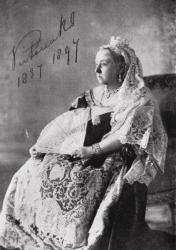 Queen Victoria (1819-1901) The authorised Diamond Jubilee photograph, 1897 (b/w photo) | Obraz na stenu