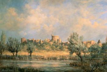 Windsor Castle: from the River Thames | Obraz na stenu