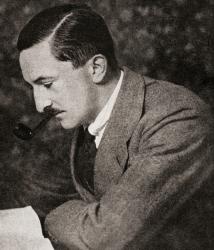 Herman Cyril McNeile, akaSAPPER, 1888-1937. British novelist. From the book "The Masterpiece Library of Short Stories, The War" | Obraz na stenu