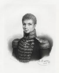 Lucas, Capitaine de Vaisseau (engraving) | Obraz na stenu