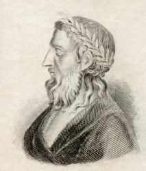 Anacreon, 1825 (engraving) | Obraz na stenu