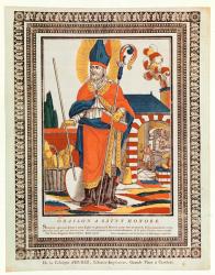 St. Honore (coloured engraving) | Obraz na stenu