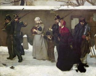 What is Called Vagrancy or, The Hunters of Vincennes, 1854 (oil on canvas) | Obraz na stenu