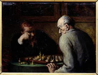 The Chess Players, c.1863-67 (oil on canvas) | Obraz na stenu