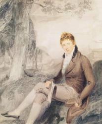 Portrait of Henry John Temple (1784-1865) 3rd Viscount Palmerston, 1802 (w/c on paper) | Obraz na stenu