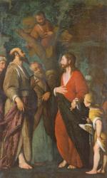 Conversion of Zaccheus (oil on canvas) | Obraz na stenu