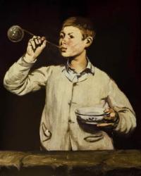 Boy Blowing Bubbles, 1867-69 (oil on canvas) | Obraz na stenu