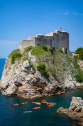 Fort Lovrijenac or St. Lawrence Fortress, Dubrovnik, Croatia (photo) | Obraz na stenu