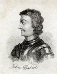 John I of Scotland, from 'Crabb's Historical Dictionary', published 1825 (litho) | Obraz na stenu