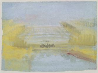 The Fountains at Versailles, 1826-33 (w/c on paper) | Obraz na stenu