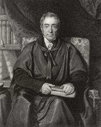 Rev. Samuel Lee, engraved by William Thomas Fry (1789-1843) from 'National Portrait Gallery, volume V', published c.1835 (litho) | Obraz na stenu