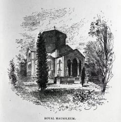 The Royal Mausoleum, Frogmore (engraving) | Obraz na stenu