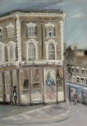 'The Queen' pub, Bellefields Road (pastel on paper) | Obraz na stenu