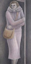Bus Stop, 2004 (oil on canvas) | Obraz na stenu