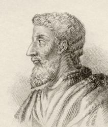 Marcus Terentius Varro, aka Varro Reatinus, from 'Crabb's Historical Dictionary', published 1825 (litho) | Obraz na stenu
