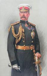 Viscount Kitchener of Khartoum (colour engraving) | Obraz na stenu