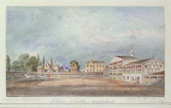 View of Astley's Amphitheatre, 1777 (w/c on paper) | Obraz na stenu