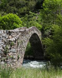 La Margineda bridge, Andorra (photo) | Obraz na stenu