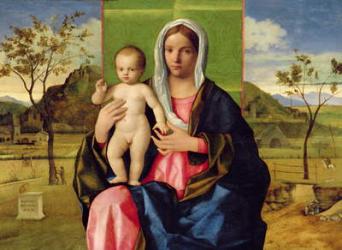 Madonna and Child, 1510 (oil on panel) | Obraz na stenu