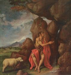 St. John the Baptist in the Desert | Obraz na stenu