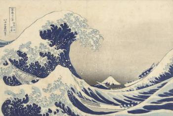 The Great Wave off Kanagawa, c.1830 (woodblock print) | Obraz na stenu