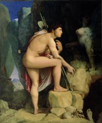 Oedipus and the Sphinx, 1864 (oil on canvas) | Obraz na stenu