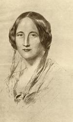 Elizabeth Cleghorn Gaskell (1810-65) (litho) | Obraz na stenu
