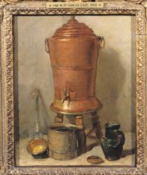 The Copper Drinking Fountain, c.1733-34 (oil on panel) | Obraz na stenu