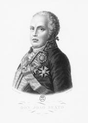 John VI of Portugal (engraving) | Obraz na stenu