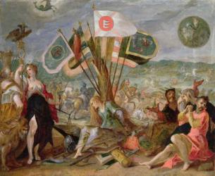 Allegory of the Turkish Wars: The Battle of Hermannstadt | Obraz na stenu