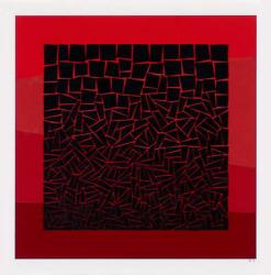 Red maze | Obraz na stenu