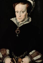 Queen Mary I (1516-58) of England (oil on panel) | Obraz na stenu