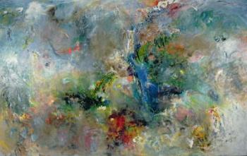 Valley of the Waterfalls, 1994 (oil on canvas) | Obraz na stenu