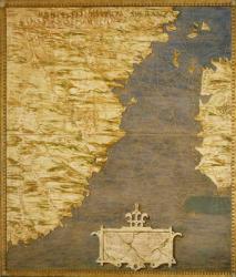 Map of the Cape of Good Hope (oil on panel) | Obraz na stenu