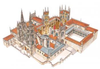Burgos Cathedral. Spain | Obraz na stenu