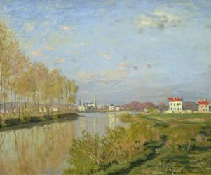 The Seine at Argenteuil, 1873 (oil on canvas) | Obraz na stenu