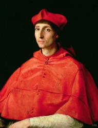 Portrait of a Cardinal (oil on panel) | Obraz na stenu