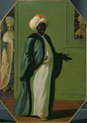 Kisler Aga, Chief of the Black Eunuchs and First Keeper of the Serraglio (oil on canvas) | Obraz na stenu