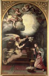 The Annunciation, 1579 (oil on canvas) | Obraz na stenu