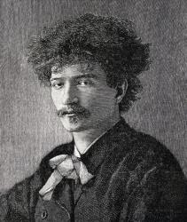 Ignacy Jan Paderewski, from 'The English Illustrated Magazine', 1891-92 (litho) | Obraz na stenu