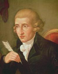 Portrait of Joseph Haydn (oil on canvas) | Obraz na stenu