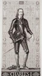 Charles I (1600-49) from 'Illustrations of English and Scottish History' Volume I (engraving) | Obraz na stenu
